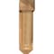 Ekena Millwork Traditional Arts and Crafts Rough Sawn Bracket w/ Offset Brace, Western Red Cedar, 6"W x 18"D x 22"H BKT0604X18X22TRA03RWR - alternate 4